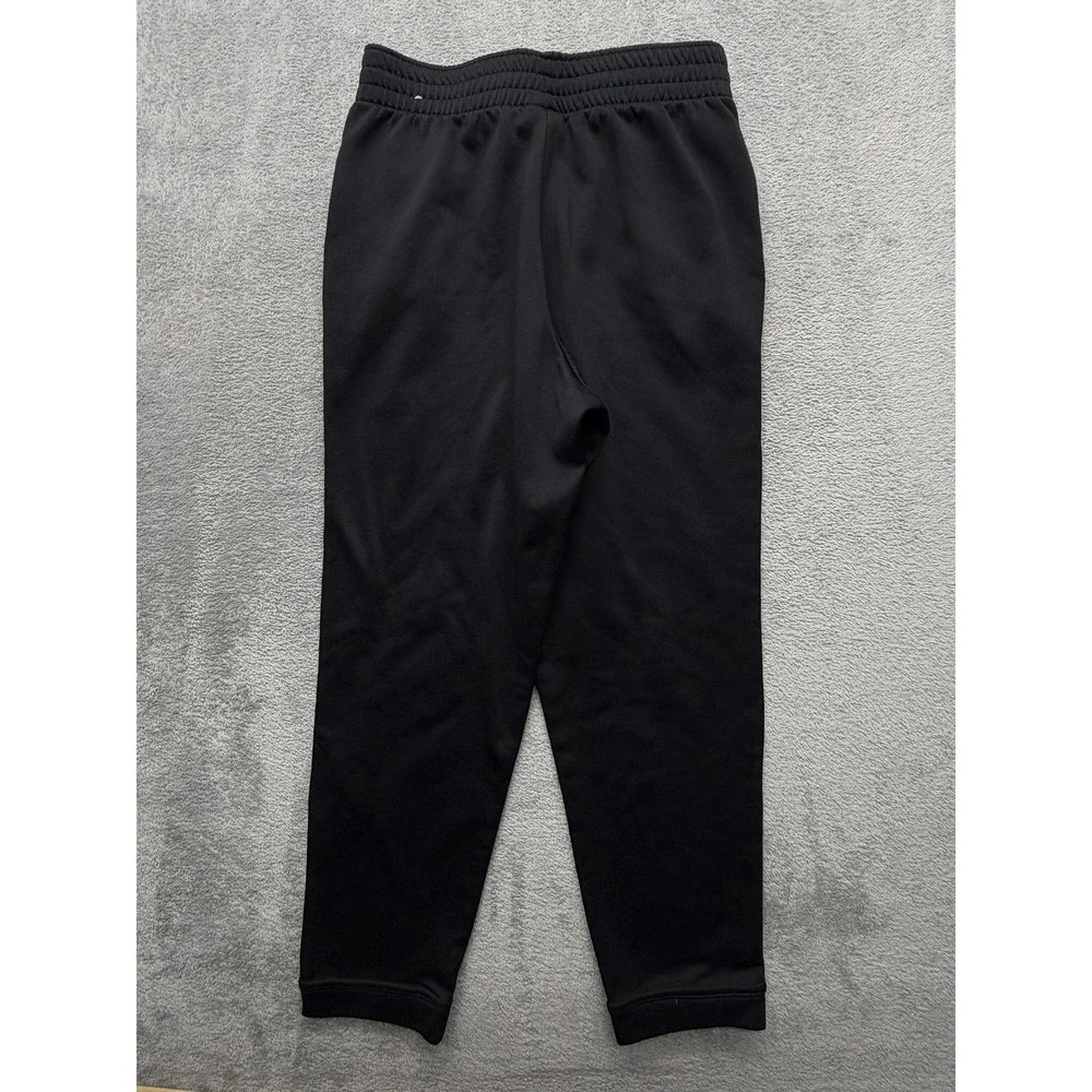 Nike Therma-FIT Pants Boys Large Black‎ Big Swoosh Fleece Sweatpants CJ6882-010